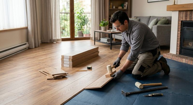 Laminate Floor Installation in Loudoun County, VA