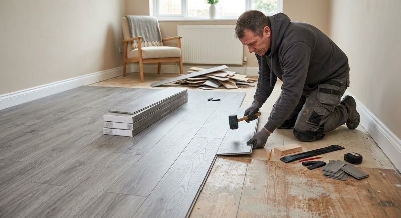 Laminate Flooring Replacement in Roseville, CA