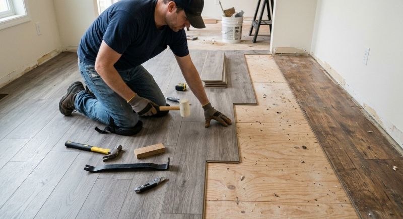 Plank Laminate Installation in Warrenton, VA