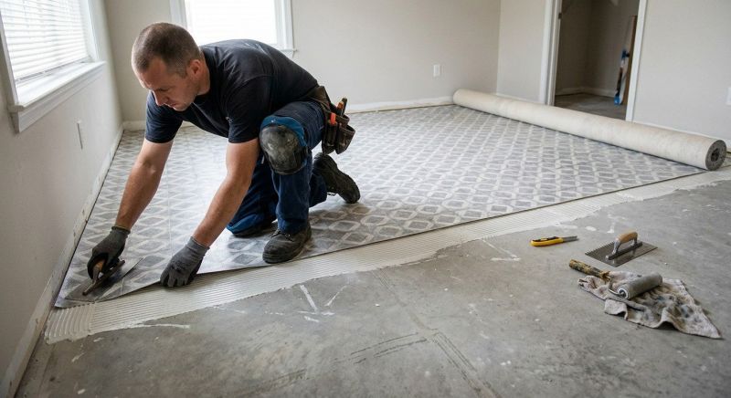 Sheet Flooring Installation in Fairfax County, VA