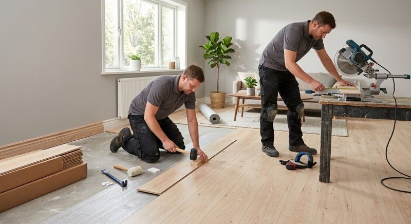 Wood Laminate Installation in Warrenton, VA