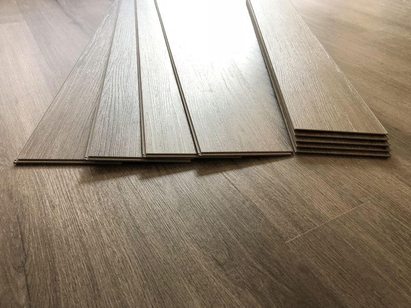 Luxury Vinyl Plank in Living Room