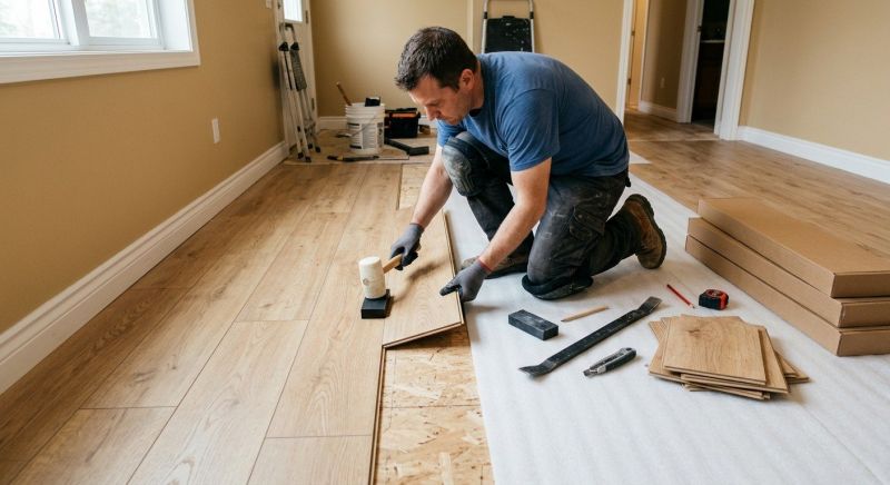 Laminate Floor Remodeling in Loudoun County, VA