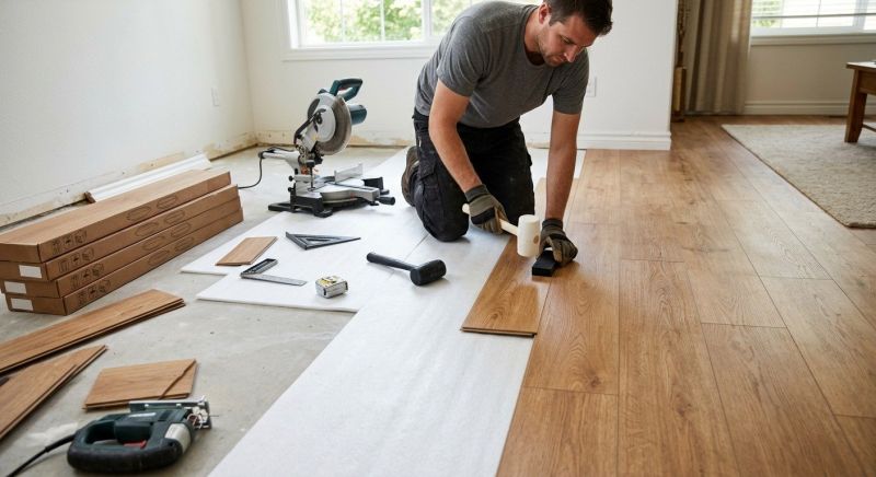 Laminate Tile Installation in Greensboro, NC