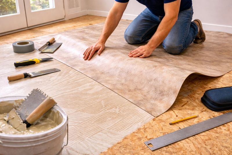 Sheet Flooring Installation in Arlington, TX