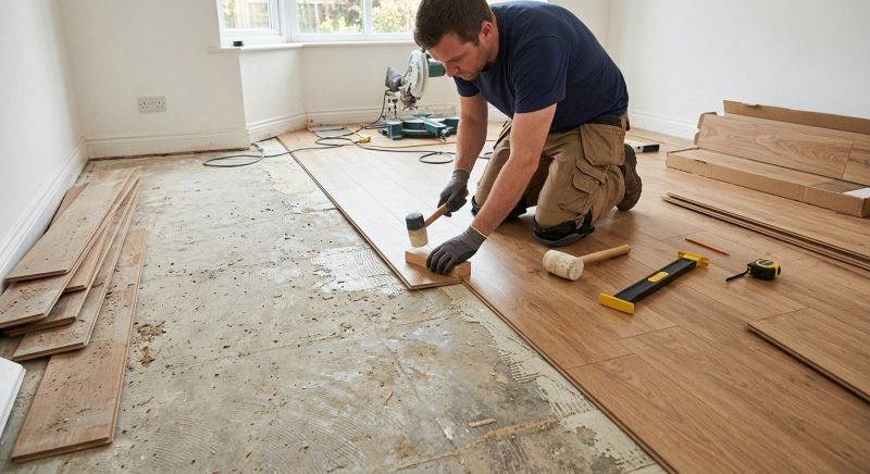 Wood Laminate Installation in Loudoun County, VA